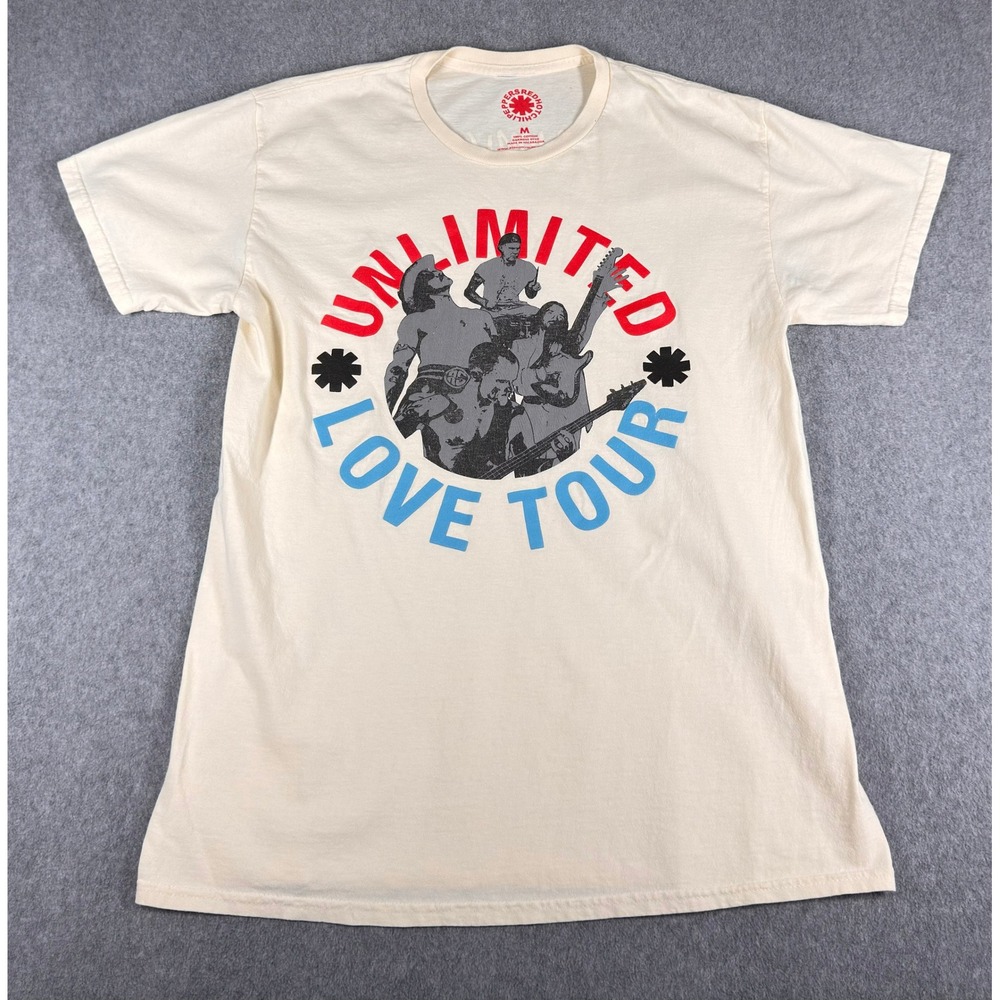 Red‎ Hot Chili Peppers Unlimited Love 2022 World Tour M Tee Double-Sided T-Shirt